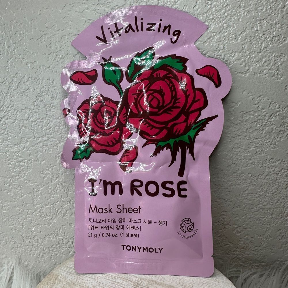 $4 🌙 Tonymoly I’m Rose 🌹 Revitalizing SHEET Mask NEW‎